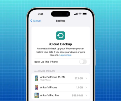 Hướng dẫn sao lưu dữ liệu iPhone trước khi sửa