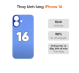 Thay lưng iPhone 16