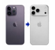 Độ Vỏ iPhone 14 Pro Max sang 17 pro 