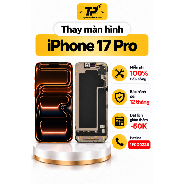 Thay màn hình iPhone 17 Pro