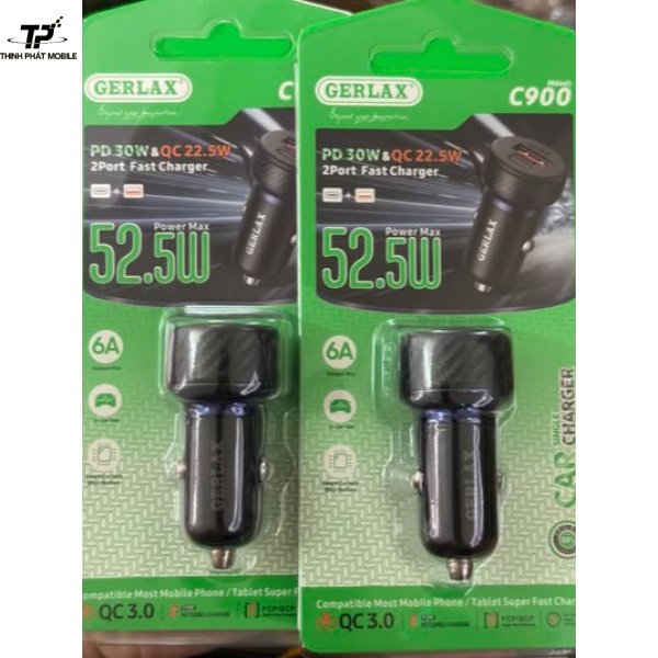 Tẩu sạc Gerlax C900