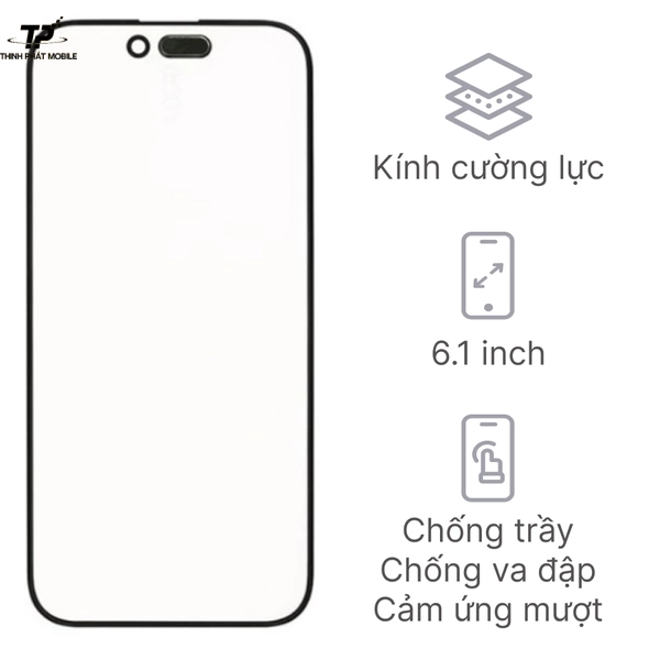 Ép kính iPhone 16