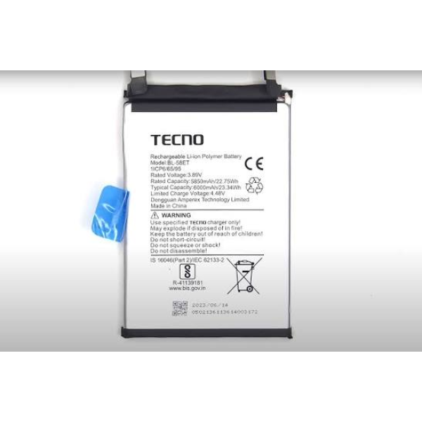 Thay Pin Tecno Pova 5