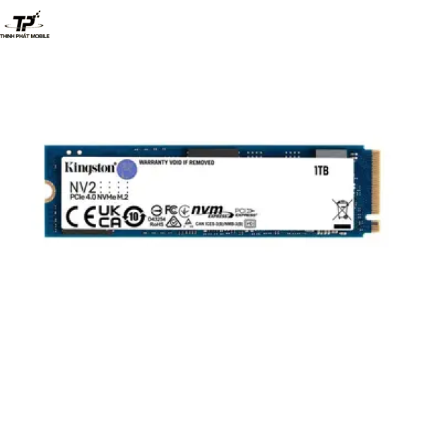 Thay ổ cứng SSD 1TB Kingston NV2 M.2 2280 PCle NVMe ( SNV2S/1000G Gen 4* )
