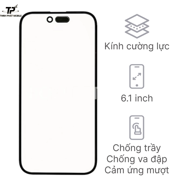 Ép kính iPhone 15