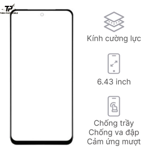 Ép kính Xiaomi Redmi Note 10