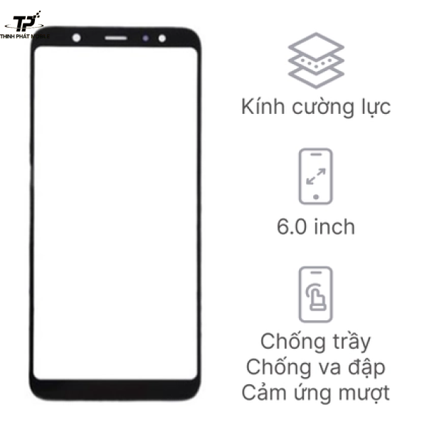 Ép kính Samsung Galaxy A6 Plus 2018