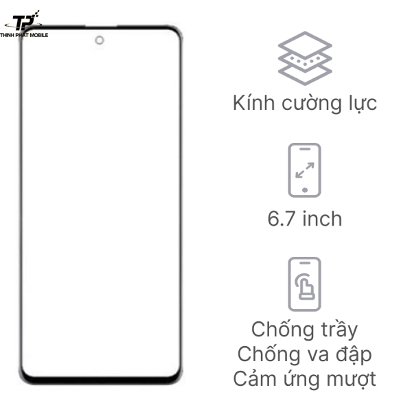 Ép kính Samsung Galaxy S10 Lite