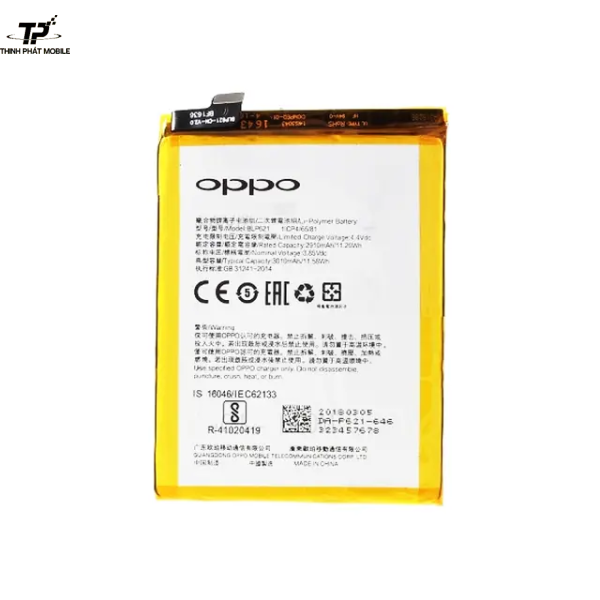 Thay pin Oppo F9