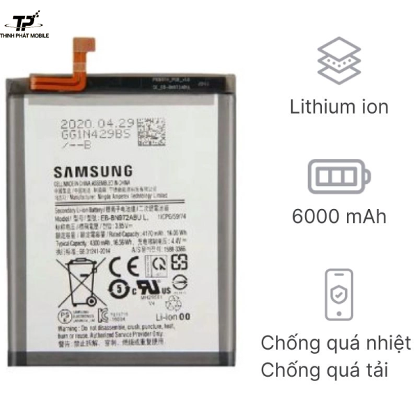 Thay pin Samsung Galaxy M55