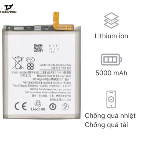 Thay pin Samsung Galaxy S23 Ultra