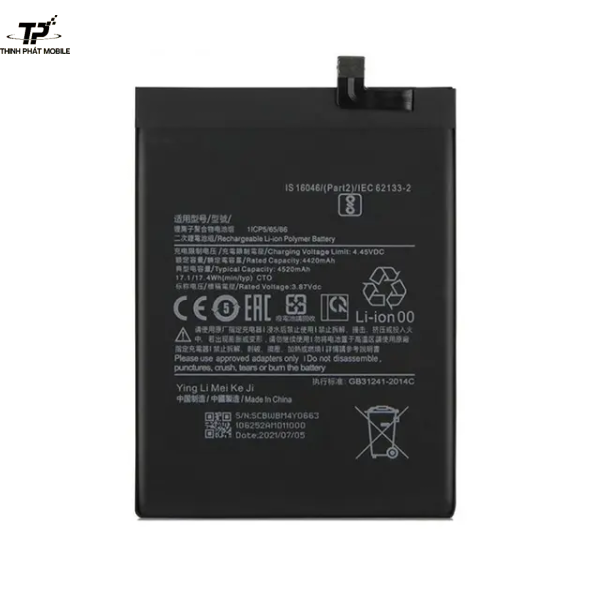 Thay pin Xiaomi Redmi K40s