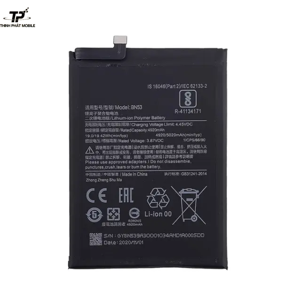 Thay pin Xiaomi Redmi Note 10 Pro