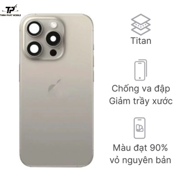 Thay vỏ iPhone 15 Pro Max 