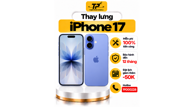 Thay Lưng iPhone 17