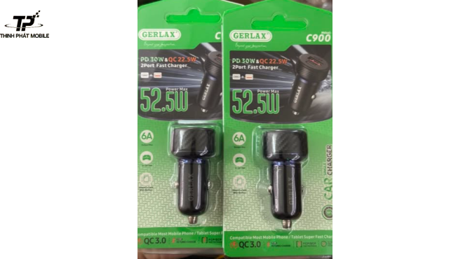 Tẩu sạc Gerlax C900