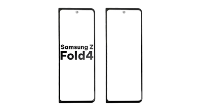 Ép kính Mặt nhỏ Samsung Z Fold 4