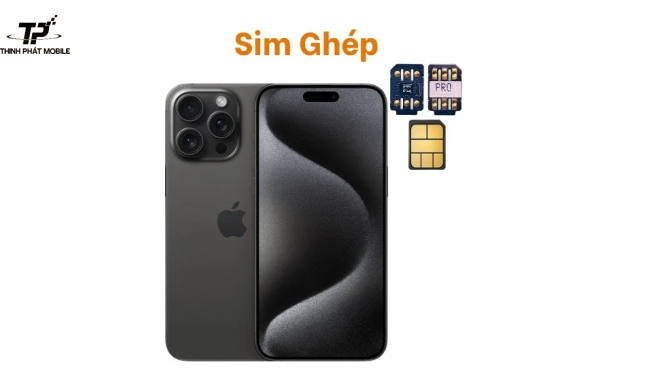 Ghép sim iPhone 15