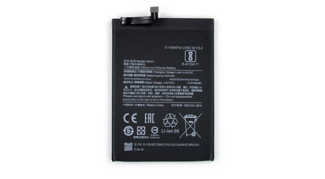 Thay Pin Redmi Note 9 Pro