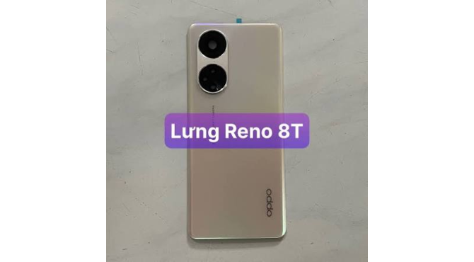 Lưng LK OPPO Reno  8T 5g Cong