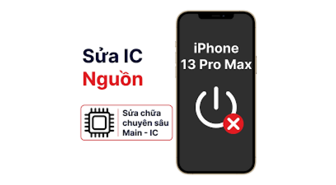 Sửa Nguồn iPhone 13 Pro Max