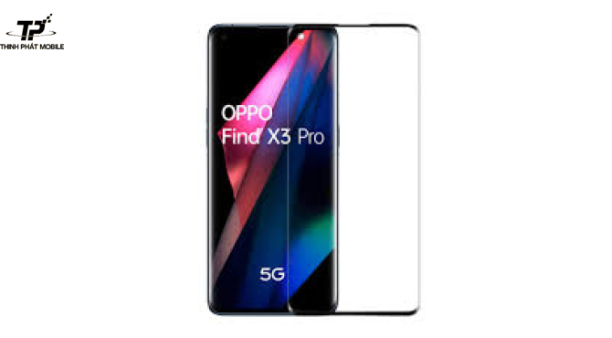 Ép kính Oppo Find X3