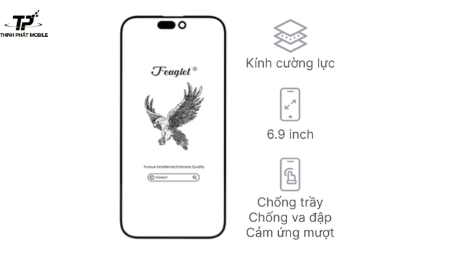 Ép kính iPhone 16 ProMax