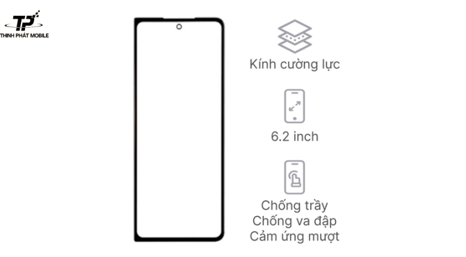 Thay ép kính màn hình nhỏ Samsung Galaxy Z Fold 5
