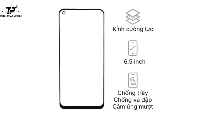 Ép kính OPPO A52