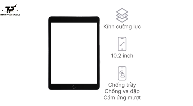Ép kính cảm ứng iPad Gen 7 10.2 2019