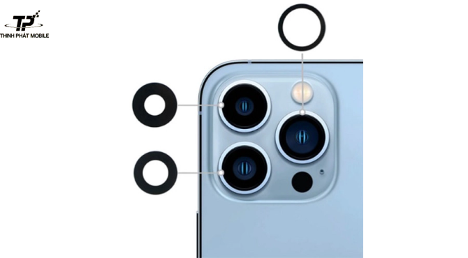 Thay kính camera iPhone 13 Pro 