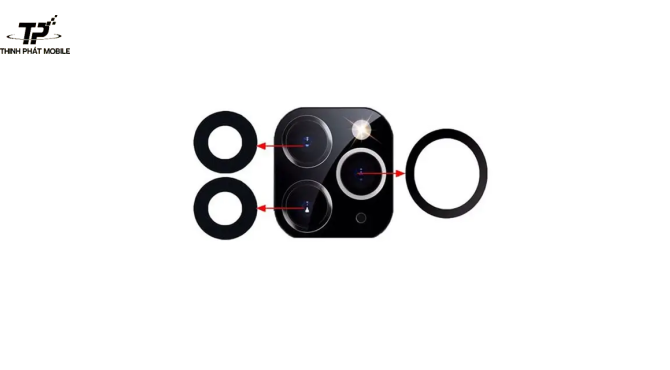 Thay kính camera iPhone 15 Pro