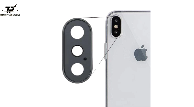 Thay kính camera iPhone XS