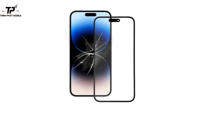 Ép kính iPhone 14 