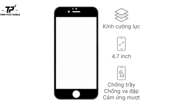 Ép kính iPhone 7