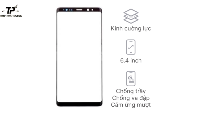 Ép kính Samsung NOTE 9