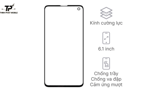 Ép kính Samsung Galaxy S10