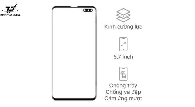 Ép kính Samsung Galaxy S10 5G