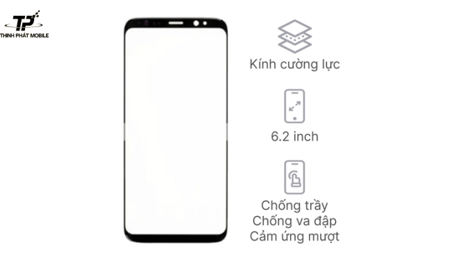 Ép kính Samsung Galaxy S8/ S8 Plus