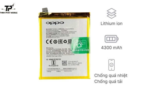 Thay pin OPPO Reno 6