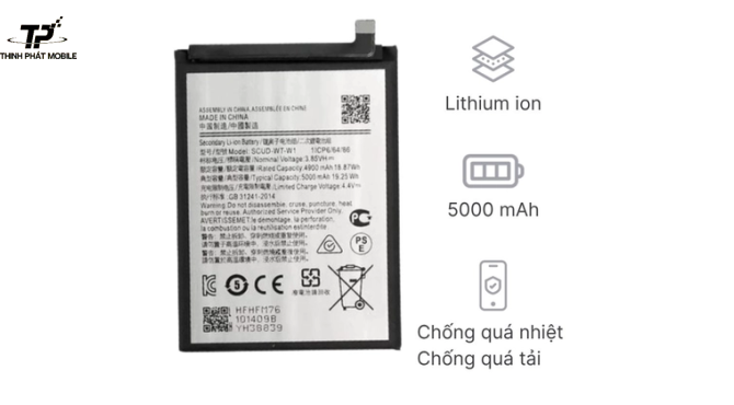 Thay pin Samsung Galaxy A03s