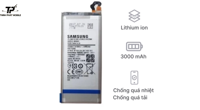 Thay pin Samsung Galaxy A6 2018