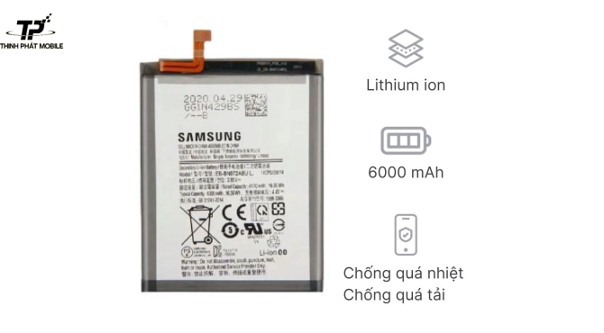 Thay pin Samsung Galaxy M55