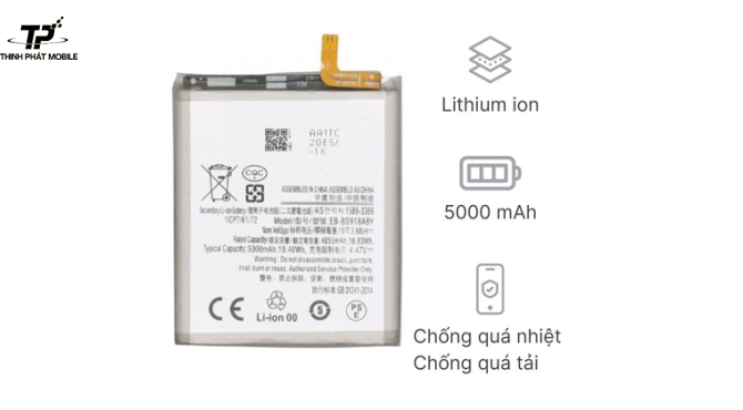 Thay pin Samsung Galaxy S23 Ultra